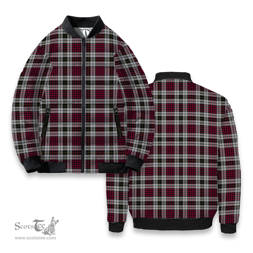 ScotsTee Shop Scottish Little Dress Tartan Bomber Puffer Jacket