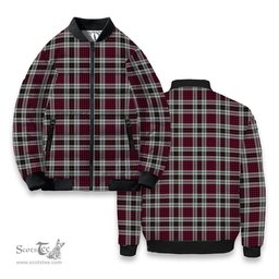ScotsTee Shop Scottish Little Dress Tartan Bomber Puffer Jacket