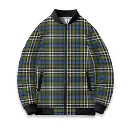 ScotsTee Shop Scottish McDonell of Glengarry Dress Ancient Tartan Bomber Puffer Jacket