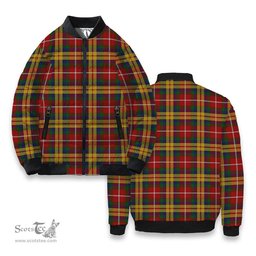 ScotsTee Shop Scottish Young Presidents Organisation Dress Tartan Bomber Puffer Jacket