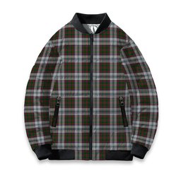 ScotsTee Shop Scottish Stewart of Appin Dress 1 Tartan Bomber Puffer Jacket
