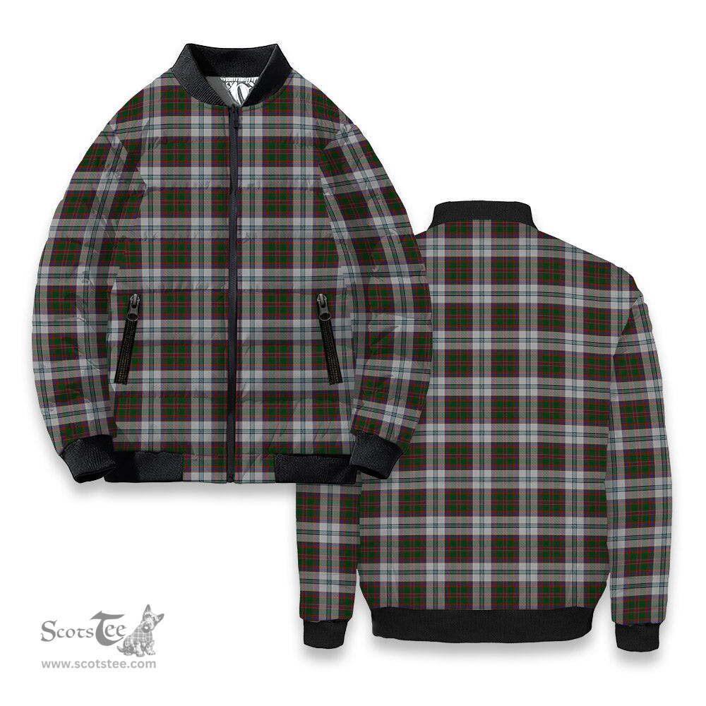 ScotsTee Shop Scottish Stewart of Appin Dress 1 Tartan Bomber Puffer Jacket