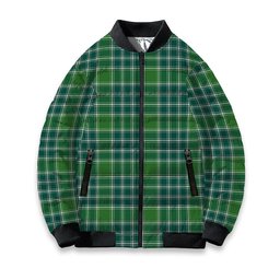 ScotsTee Shop Scottish McDonald Lord of the Isles Hunting Ancient Tartan Bomber Puffer Jacket