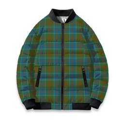 ScotsTee Shop Scottish Stewart of Appin Hunting Ancient Clan Tartan Bomber Puffer Jacket