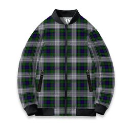 ScotsTee Shop Scottish Murray of Atholl Dress Tartan Bomber Puffer Jacket