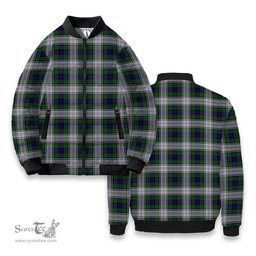 ScotsTee Shop Scottish Murray of Atholl Dress Tartan Bomber Puffer Jacket