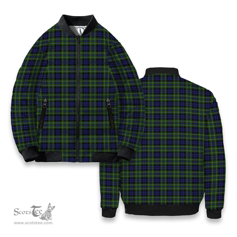 ScotsTee Shop Scottish McNeil of Colonsay Tartan Bomber Puffer Jacket