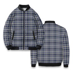 ScotsTee Shop Scottish Yorkshire, The Spirit of Tartan Bomber Puffer Jacket