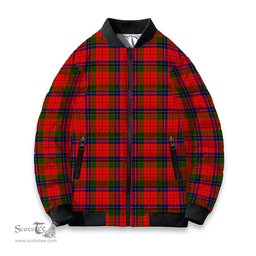 ScotsTee Shop Scottish McNeacail of Scorrybreac Tartan Bomber Puffer Jacket