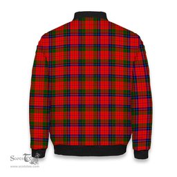 ScotsTee Shop Scottish McNeacail of Scorrybreac Tartan Bomber Puffer Jacket