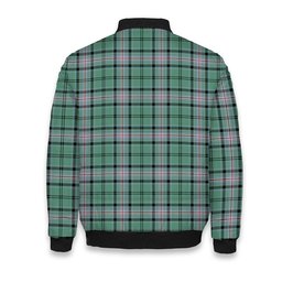 ScotsTee Shop Scottish Kelly of Sleat Hunting Ancient Tartan Bomber Puffer Jacket