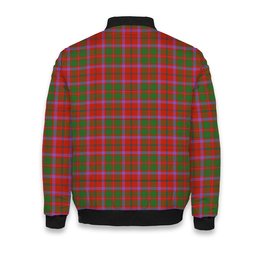 ScotsTee Shop Scottish Shaw of Tordarroch Ancient Tartan Bomber Puffer Jacket