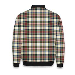 ScotsTee Shop Scottish Stewart Dress Modern SC Tartan Bomber Puffer Jacket