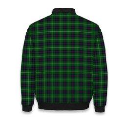 ScotsTee Shop Scottish MacDonald of The Isles Tartan Bomber Puffer Jacket