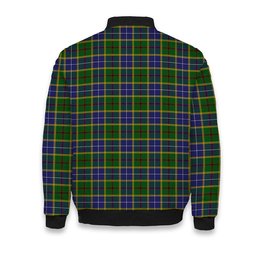 ScotsTee Shop Scottish Turnbull of Thornton Tartan Bomber Puffer Jacket