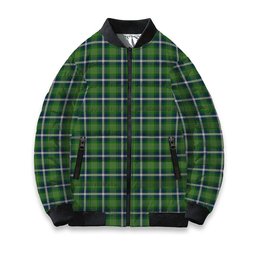 ScotsTee Shop Scottish Young Life International Scotland Tartan Bomber Puffer Jacket