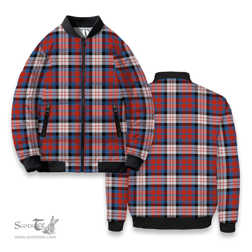 ScotsTee Shop Scottish McDonald Dress Irish Ancient Tartan Bomber Puffer Jacket