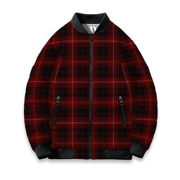 ScotsTee Shop Scottish Killin Tartan Bomber Puffer Jacket