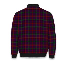 ScotsTee Shop Scottish Montgomrie or Montgomery of Eglinton Tartan Bomber Puffer Jacket