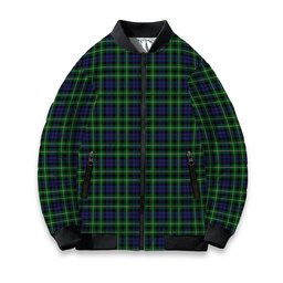 ScotsTee Shop Scottish Graham of Montrose Tartan Bomber Puffer Jacket