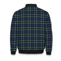 ScotsTee Shop Scottish Graham of Montrose Modern Tartan Bomber Puffer Jacket