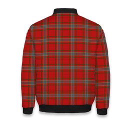 ScotsTee Shop Scottish Year of the Rat, The Tartan Bomber Puffer Jacket