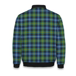 ScotsTee Shop Scottish MacNeill Of Barra Ancient Tartan Bomber Puffer Jacket