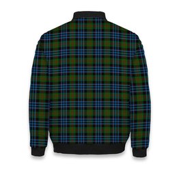 ScotsTee Shop Scottish Newlands of Lauriston Tartan Bomber Puffer Jacket