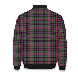 ScotsTee Shop Scottish Graham of Airth Ancient Tartan Bomber Puffer Jacket