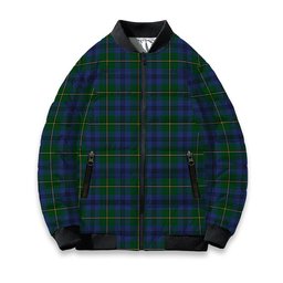ScotsTee Shop Scottish Johnston 1 Tartan Bomber Puffer Jacket