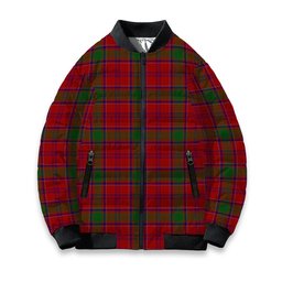 ScotsTee Shop Scottish MacLintock 1880 Tartan Bomber Puffer Jacket