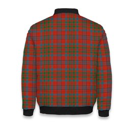 ScotsTee Shop Scottish Murray of Tullibardine Ancient Tartan Bomber Puffer Jacket