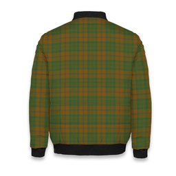 ScotsTee Shop Scottish McAlister of Glenbarr Hunting Modern Tartan Bomber Puffer Jacket