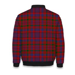ScotsTee Shop Scottish Murray of Tullibardine Tartan Bomber Puffer Jacket
