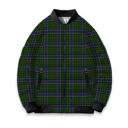 ScotsTee Shop Scottish Ogilvie of Inverarity Wilsons_ Tartan Bomber Puffer Jacket