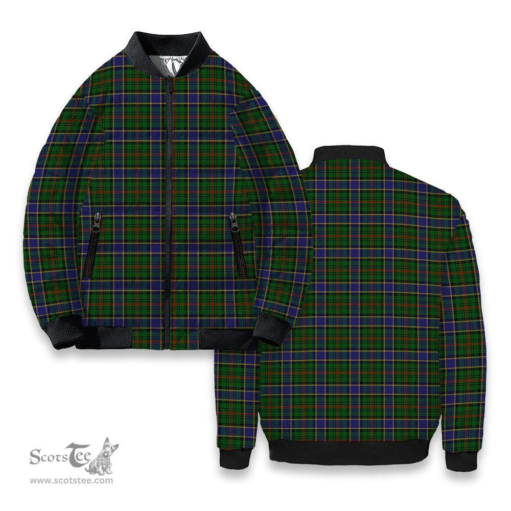 ScotsTee Shop Scottish Ogilvie of Inverarity Wilsons_ Tartan Bomber Puffer Jacket