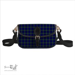 ScotsTee Shop Scottish Arbuthnot Modern Tartan Women's Chain Crossbody Bag Square Bag