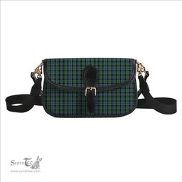 ScotsTee Shop Scottish Arbuthnott - TD Tartan Women's Chain Crossbody Bag Square Bag