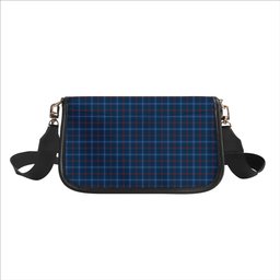 ScotsTee Shop Scottish American National Modern Tartan Women's Chain Crossbody Bag Square Bag