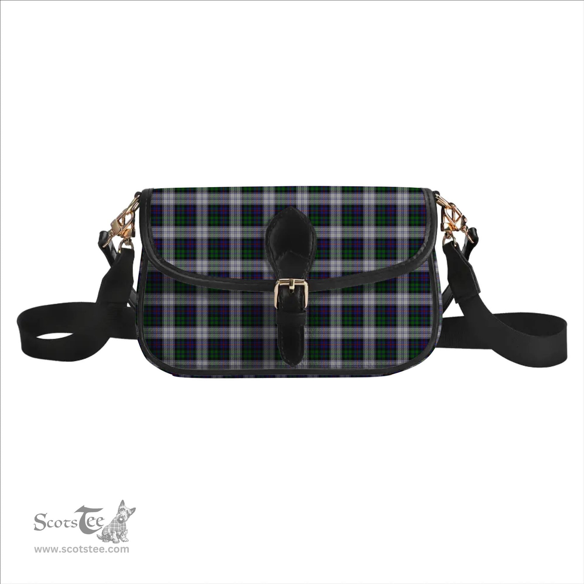 ScotsTee Shop Scottish Argyle Dress Tartan Women's Chain Crossbody Bag Square Bag
