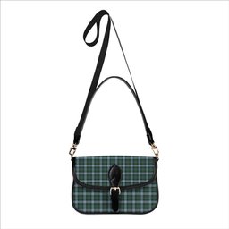 ScotsTee Shop Scottish Alexander of Menstry Hunting Tartan Women's Chain Crossbody Bag Square Bag