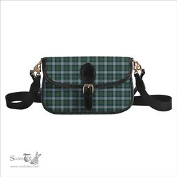 ScotsTee Shop Scottish Alexander of Menstry Hunting Tartan Women's Chain Crossbody Bag Square Bag
