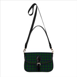 ScotsTee Shop Scottish Armstrong Tartan Women's Chain Crossbody Bag Square Bag