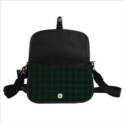 ScotsTee Shop Scottish Armstrong Tartan Women's Chain Crossbody Bag Square Bag