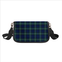 ScotsTee Shop Scottish Allan Tartan Women's Chain Crossbody Bag Square Bag