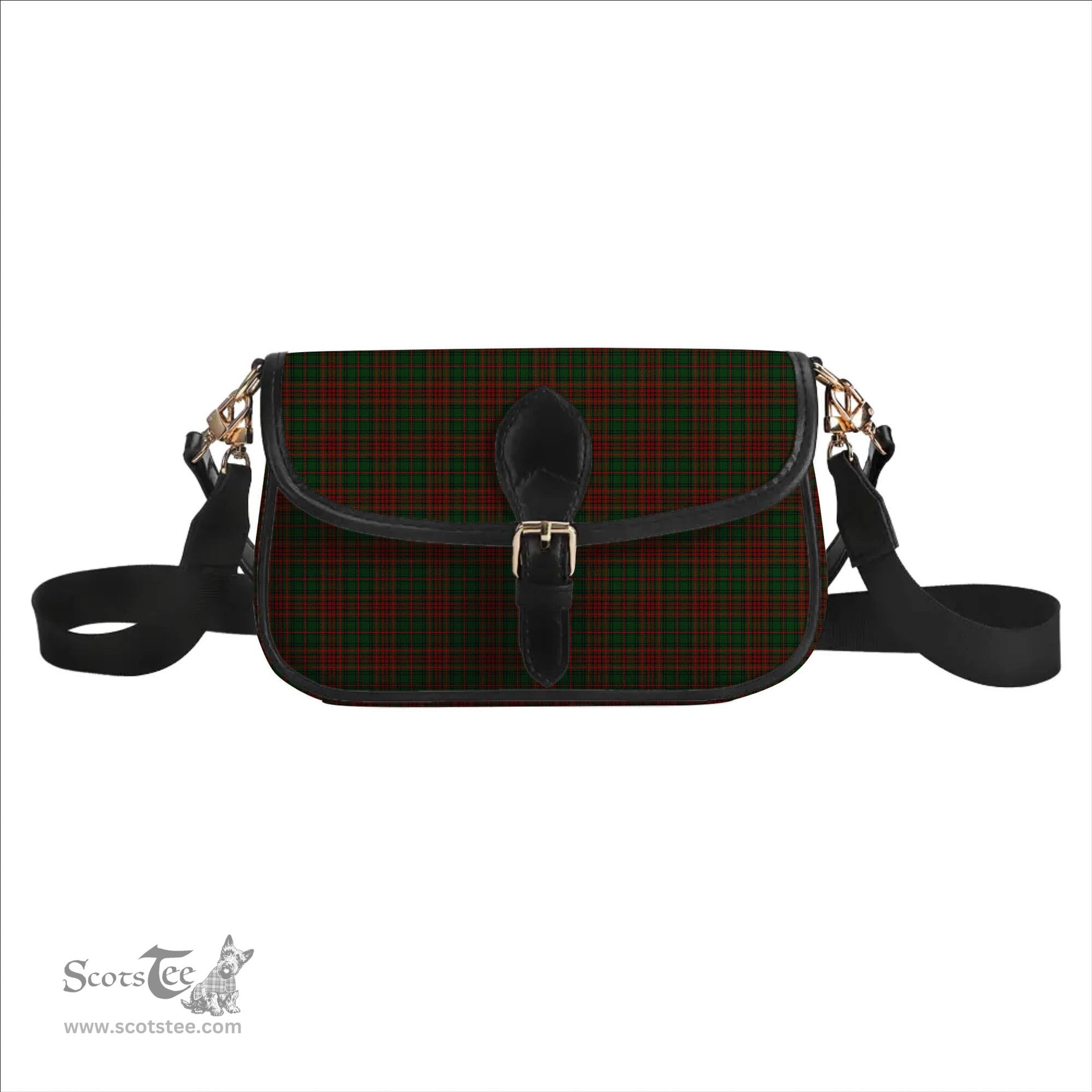 ScotsTee Shop Scottish Anderson Coulson Bonner 1 Tartan Women's Chain Crossbody Bag Square Bag