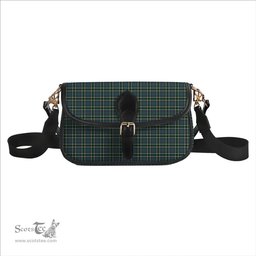 ScotsTee Shop Scottish Bahamas Tartan Women's Chain Crossbody Bag Square Bag