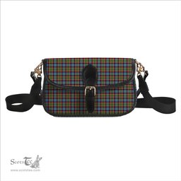 ScotsTee Shop Scottish Aikenhead Tartan Women's Chain Crossbody Bag Square Bag