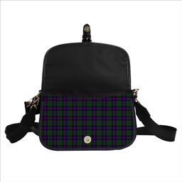 ScotsTee Shop Scottish Armstrong Modern Tartan Women's Chain Crossbody Bag Square Bag