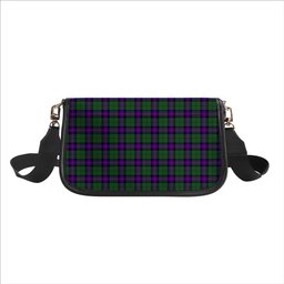 ScotsTee Shop Scottish Armstrong Modern Tartan Women's Chain Crossbody Bag Square Bag